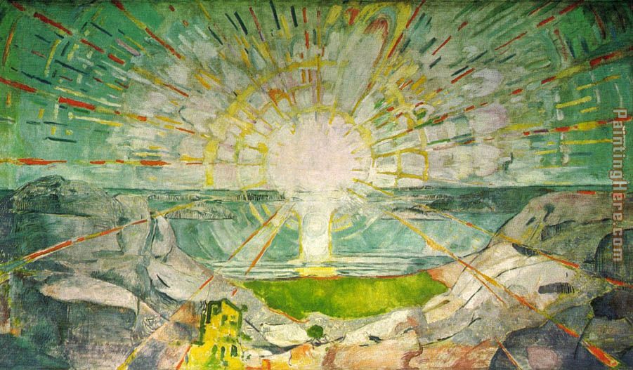 Edvard Munch The Sun
